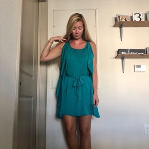 Teal dress